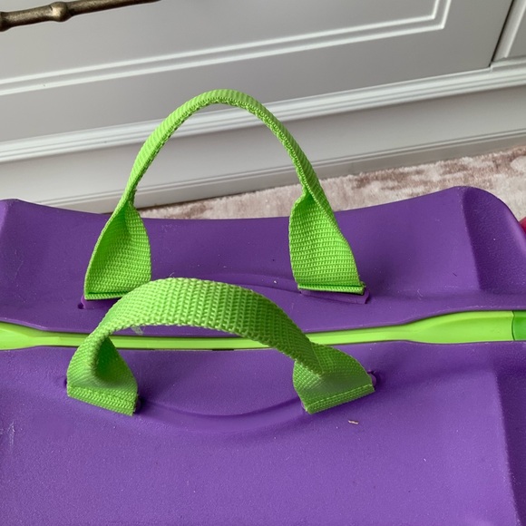 MELISSA & DOUG Trunki Ride On Luggage Hardshell Children’s Pink Purple unisex - Picture 15 of 16